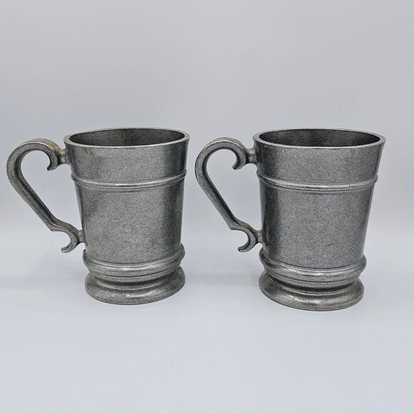 Pewter Mugs St Thomas More Days of Your 1991 Commemorative Set of 2 - Picture 3 of 10
